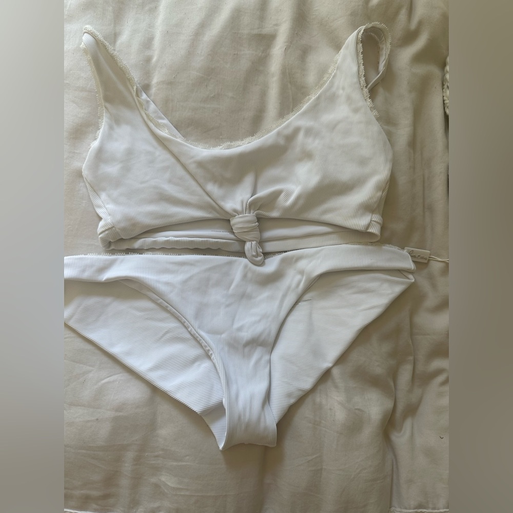 Frankie’s bikini set! Medium bottoms small top. Never worn.